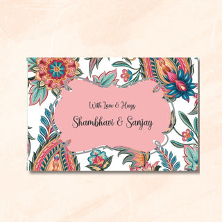 Gift Tag - Vintage Floral (72 pcs) (PREPAID ONLY)