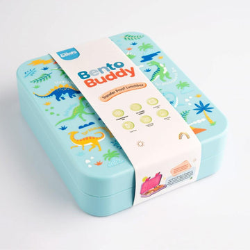 Bento Buddy Transfer Proof 4 Compartment Lunch Box 600ml