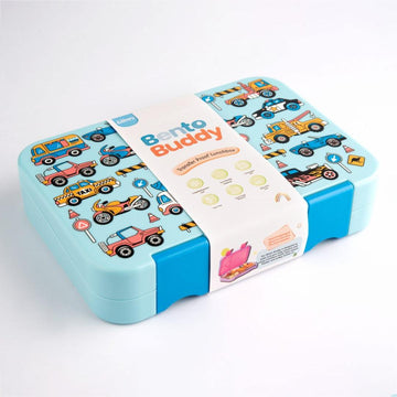 Bento Buddy Transfer Proof 4 Compartment Lunch Box 750ml