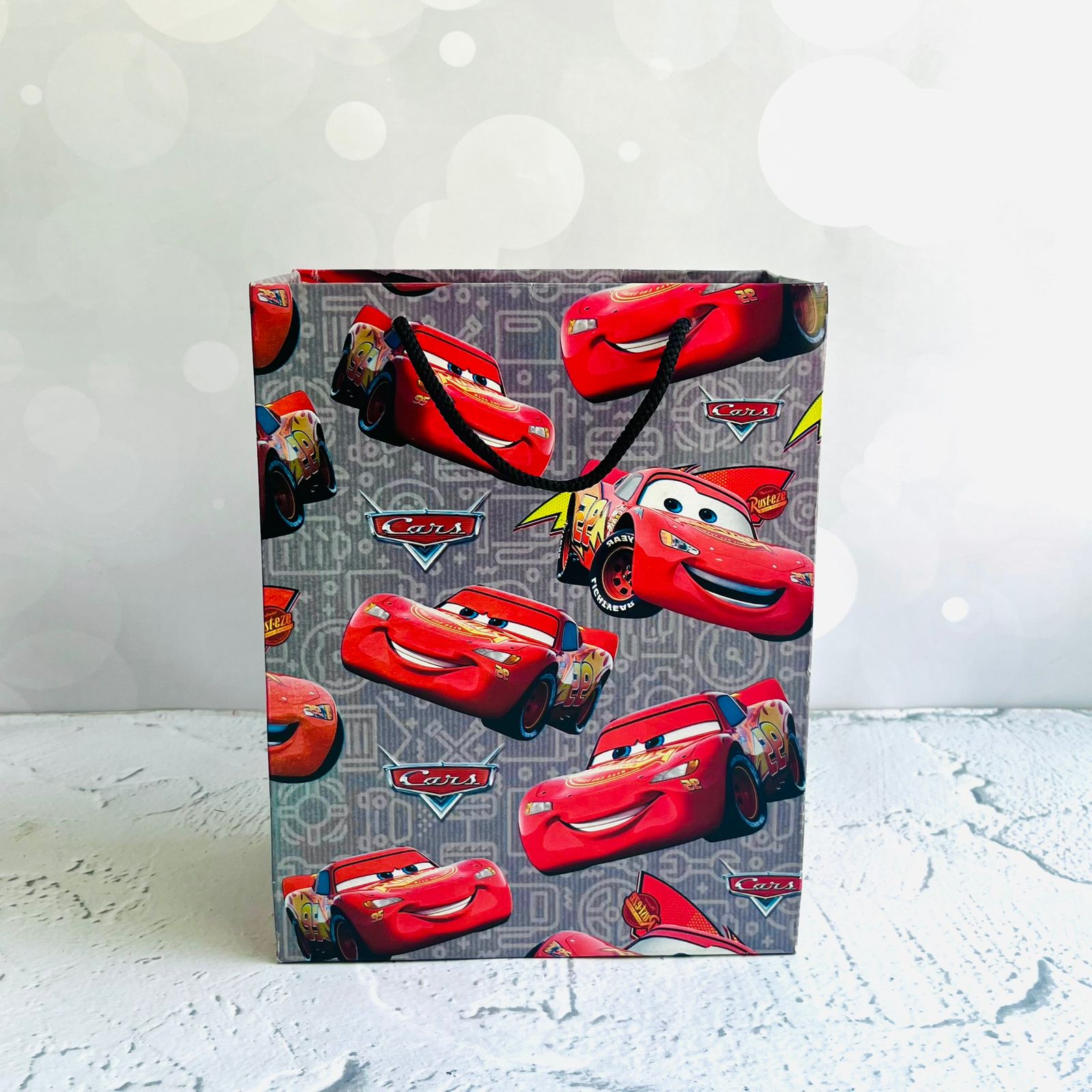 Cars Theme Paper Bags (23x18x10cm)(Pack of 10)