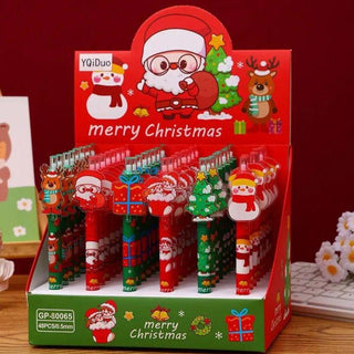 Christmas Theme 0.5mm Ball Pen for Kids (Pack Of 2)