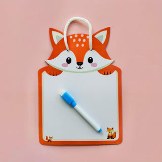 Cots and Cuddles Animal Design Write and Wipe Board for Kids (1pc)