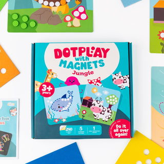 Cots and Cuddles Magnetic Dot Art – Jungle Playset
