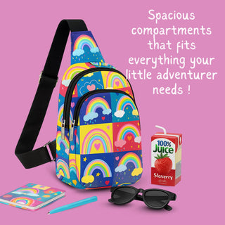 PACK OF 10 | The Rainbow Print Crossbody Bag for Kids -229 per pc- (Prepaid Only)
