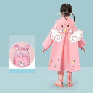 Adorable Cartoon Raincoat for Kids (Only Raincoat)