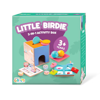Wooden Activity Cube for Kids
