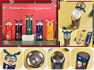 Christmas themed insulated Water Bottle  - ( 440ml )