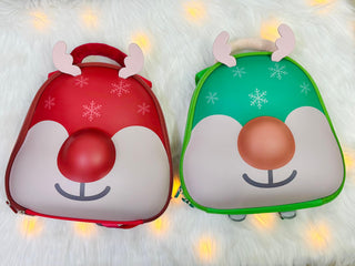 Reindeer Design Hard shell Backpack for kids Age 3+