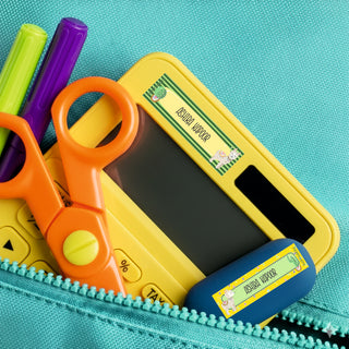 Waterproof Labels - YELLOW LLAMA - Pack of 88 labels - PREPAID ONLY (Dispatch in 5-6 Days)