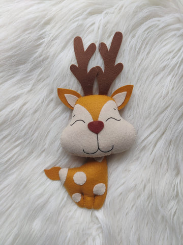 Cute and Cuddly Felt Deer: Soft Plush Toys for Toddlers Kids (PREPAID ORDER)
