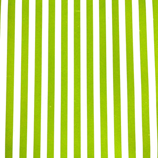Green and White Strips Gift Wrap