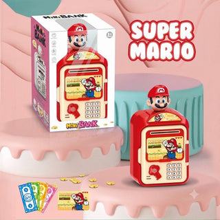 Super Mario Trolley Money Bank with Password lock for Kids