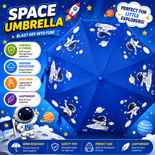 Magic Color Changing Kids' Umbrella | Fun Prints for Boys & Girls