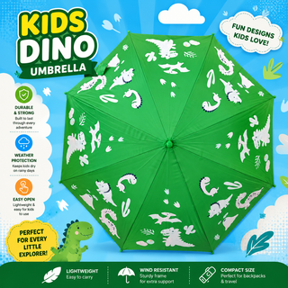 Magic Color Changing Kids' Umbrella | Fun Prints for Boys & Girls