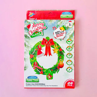 Christmas Theme 3D Puzzle Craft Toy for Kids (random 1pc)