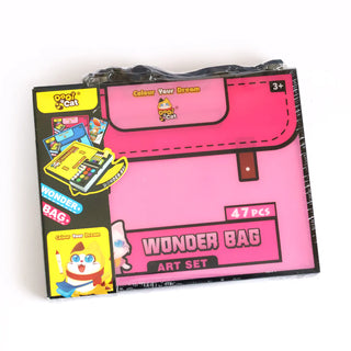 Cute Design Wonder Bag 47-Piece Art Set for Artcraft