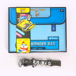 Cute Design Wonder Bag 47-Piece Art Set for Artcraft