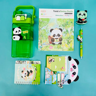 Panda Hugs Hamper Bag