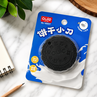 Cookie-Shaped Mini Cutter | Kawaii Stationery Craft Knife 1Pc