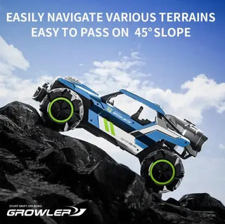 4WD RC Monster Truck – 2.4GHz Off-Road Drift & Smoke Toy Car with LED Lights