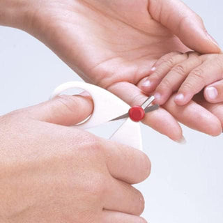 Baby Safety Scissor for Nail Trimming (Random Color)