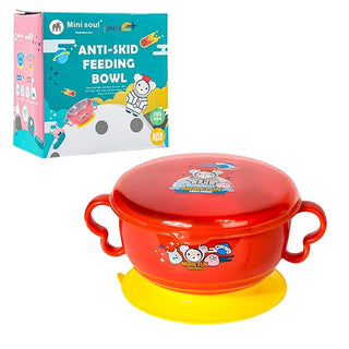Space Print Baby Feeding Bowl – 250ml (Random Color)