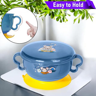 Space Print Baby Feeding Bowl – 250ml (Random Color)
