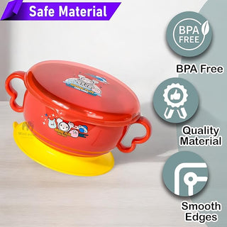 Space Print Baby Feeding Bowl – 250ml (Random Color)