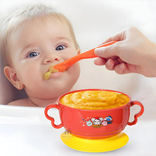 Space Print Baby Feeding Bowl – 250ml (Random Color)