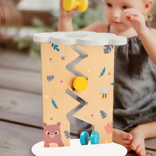 Wooden Ball Tracker for Kids