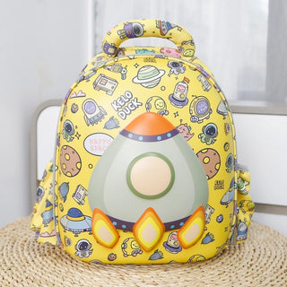 3D Rocket Design Hard Shell Backpack