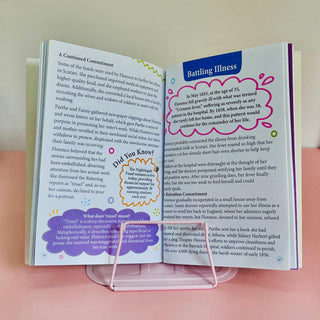 Cute Bear Book Stand – Adjustable Cartoon Reading Holder for Kids (Random Design)