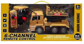 Big Rechargeable RC Lift Truck with Remote & Functional Basket