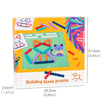 Hexagon Design Wooden Jigsaw Puzzles