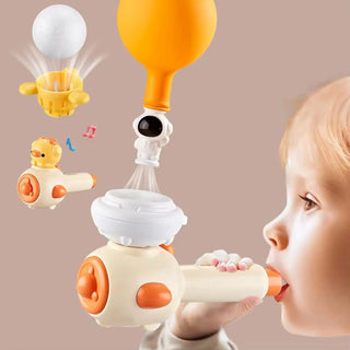 3-in-1 Astronaut Foam Ball Blowing Toy for Kids