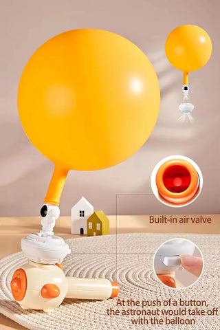 3-in-1 Astronaut Foam Ball Blowing Toy for Kids
