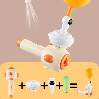 3-in-1 Astronaut Foam Ball Blowing Toy for Kids