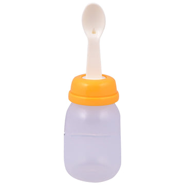 120ml Bottle with Spoon Baby Feeder & Bottle Cleaner