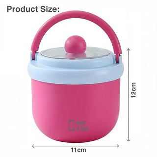 500ML Stainless Steel Food Jar – Leakproof & Portable