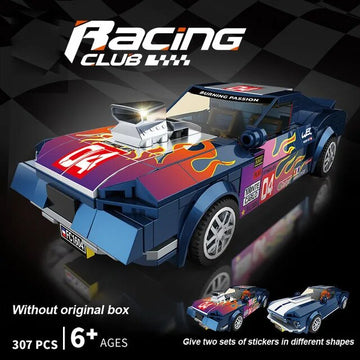 307 pcs Building Blocks Mustang Sports Car Model Toy