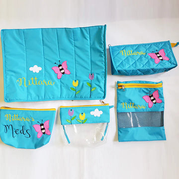 Travel Pouch Set - Buttefly (PERPAID ONLY)