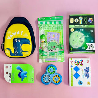 Dino glow hamper box