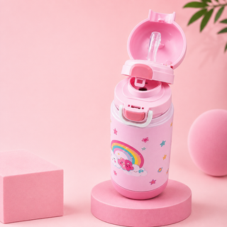 Kids Character Insulated Sipper Bottle 480ml