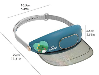 Leafless Mute USB Charging Fan Cap: Your Portable Outdoor Companion