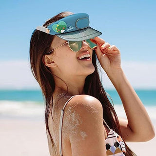 Leafless Mute USB Charging Fan Cap: Your Portable Outdoor Companion