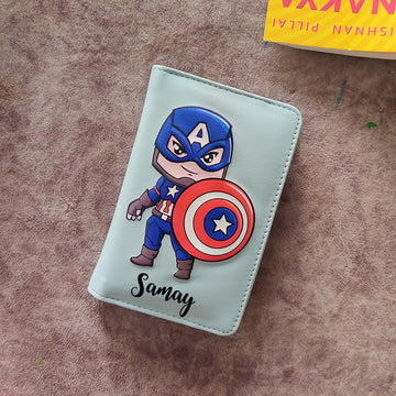 Passport Cover - Captain America (PREPAID ONLY)