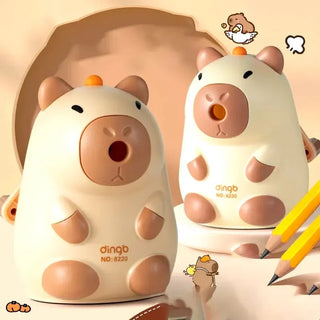 Capybara Design Manual Pencil Sharpener for Kids