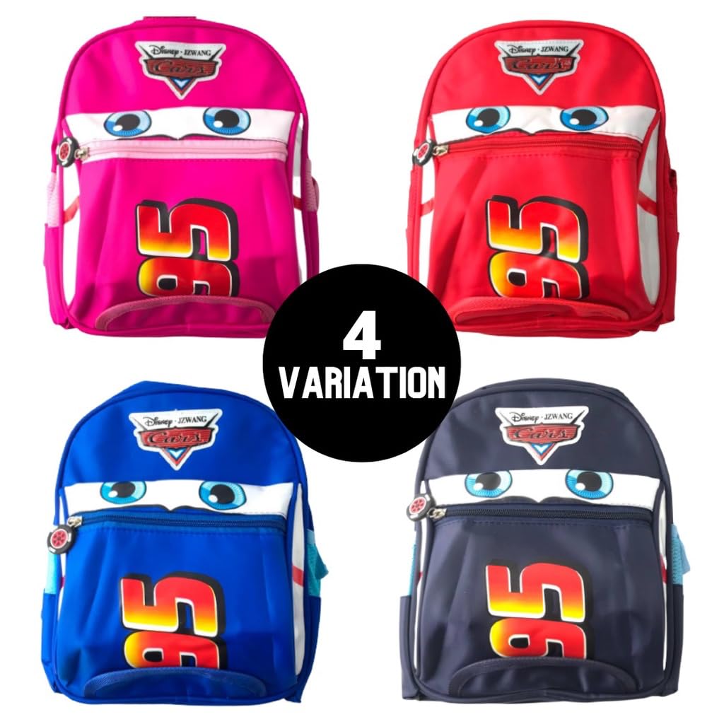 Disney Cars Design Backpack with Front Pocket for Kids – Cots and Cuddles