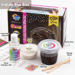 Diy Chocolate Frosting Slime Kit