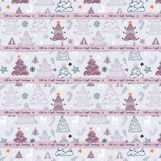 Personalised Wrapping Paper -  Christmas Vintage (10pcs) (PREPAID)